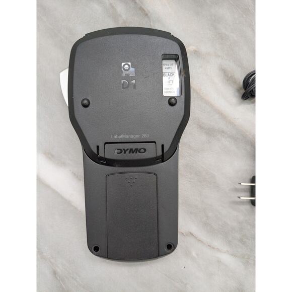 DYMO Label Manager 280 Hand Held Label Maker Power Cord Rechargeable Works - Picture 4 of 10